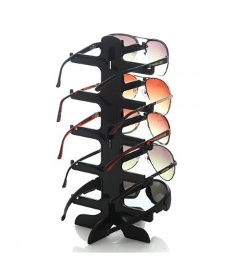 5 Layers Glasses Eyeglasses Sunglasses Show Stand Holder Frame Display Rack
