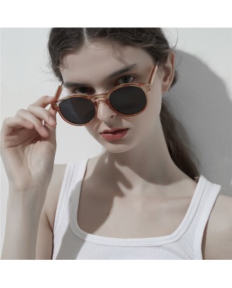 Women Retro Round Sunglasses 