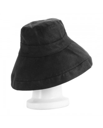 Japanese Style Sun Hat Foldable Wide Brimmed Women Sun Visor Fisherman Hat