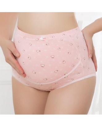 Cotton Pregnant Women Panties Adjustable High Waist Maternity Underwear